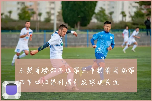 东契奇腰部不适第三节提前离场第四节回归替补席引发球迷关注